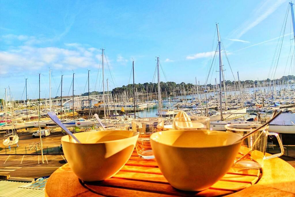 Les Balcons de La Trinité - Vue sur mer et le port Esterno foto